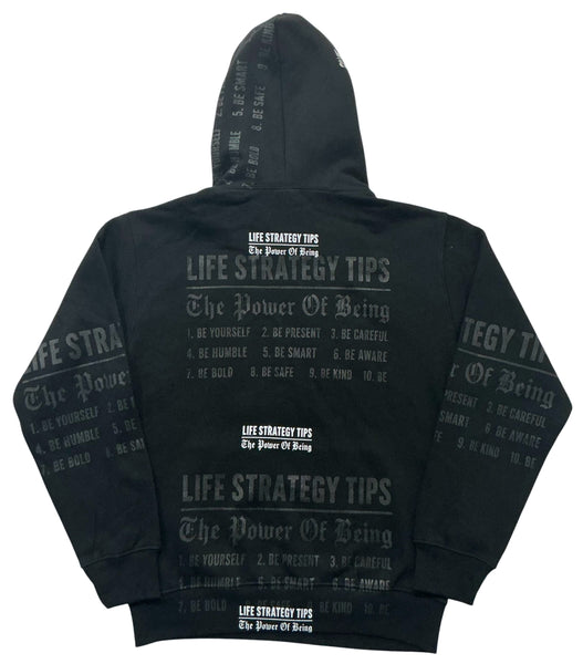 Life Strategy Tips Hoodie (Size Small)