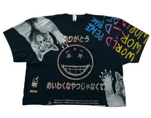 Load image into Gallery viewer, World Peace Crop Top (Size Women’s Medium)
