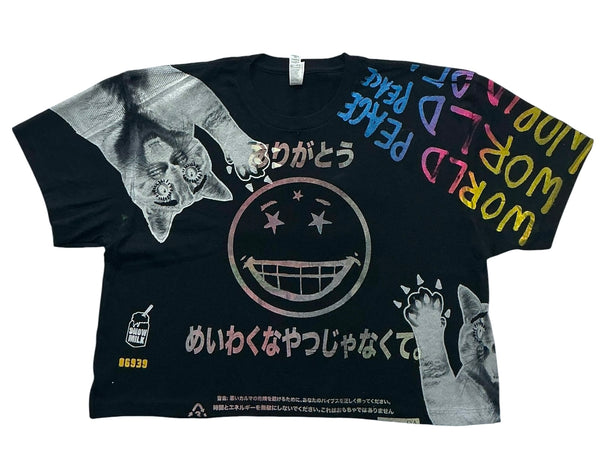 World Peace Crop Top (Size Women’s Medium)