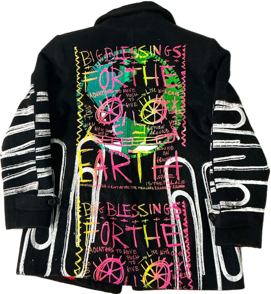 Lucha Paperclips Overcoat (Size Small)