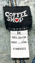 Load image into Gallery viewer, World Peace Jean Jacket (Size Women’s Medium)
