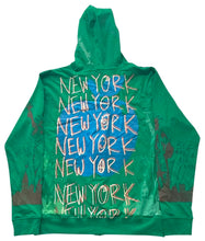 Load image into Gallery viewer, Big Apple Big Love Zip Up Hoodie (Size Small)
