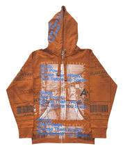 Load image into Gallery viewer, Words Hold Power Zip Up Hoodie (Size Medium)
