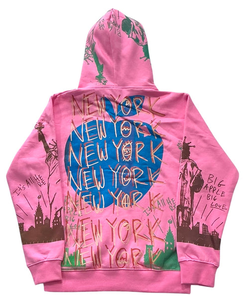 Big Apple Big Love Hoodie (Size Small)