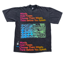 Load image into Gallery viewer, Words Hold Power 6.5oz Tee (Size Medium)

