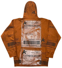 Load image into Gallery viewer, Positive Shipping Label Zip Up Hoodie (Size Large)
