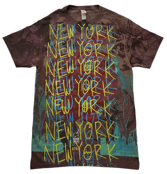 Big Apple Big Love Bleach Tee (Size Small)