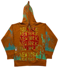 Load image into Gallery viewer, Big Apple Big Love Zip-Up Hoodie (Size Large)
