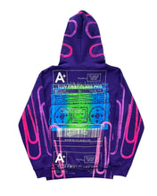 Load image into Gallery viewer, Positive Shipping Label Hoodie (Size Small)

