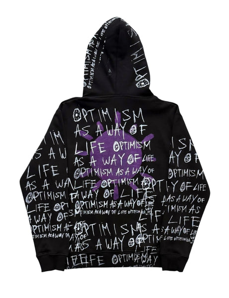 Optimism As A Way Of Life Hoodie (Size Small)