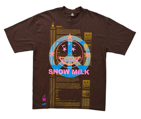 Snow Milk Kindness 6.5oz Tee (Size Large)