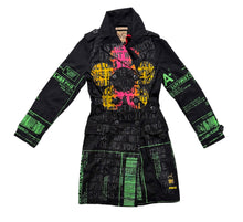 Load image into Gallery viewer, Life is The Painting You Paint Overcoat (Size Small)
