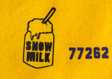 Load image into Gallery viewer, Snow Milk Kindness Hoodie (Size Small)
