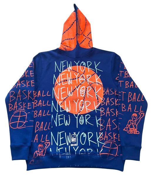 New York Basketball Hoodie (Size Medium)