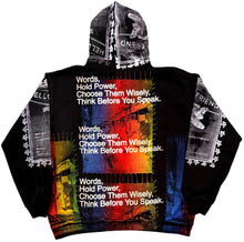 Load image into Gallery viewer, Words Hold Power 14.oz Hoodie (Size 2XL)
