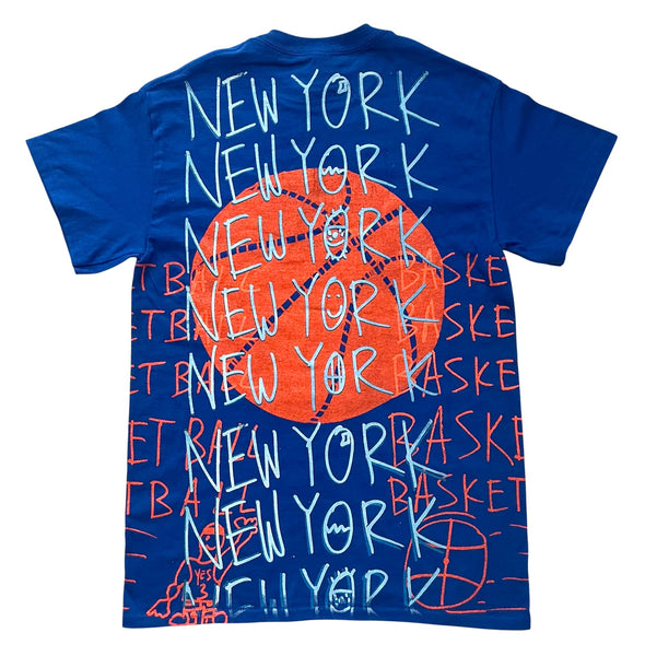 New York Basketball Tee (Size Small)