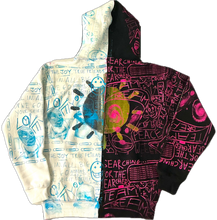 Load image into Gallery viewer, Searching For The Searchers Split Color Hoodie (Size Medium)
