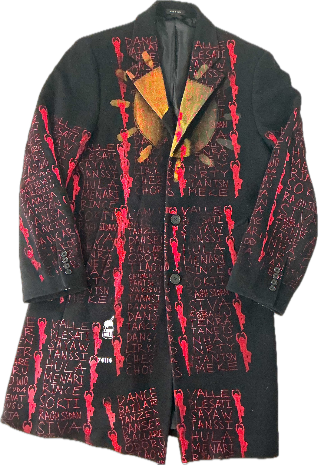 Language Of Dance Overcoat (Size Large)