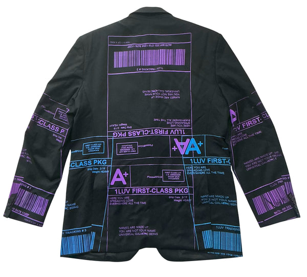 Positive Shipping Label Blazer (Size 44L)