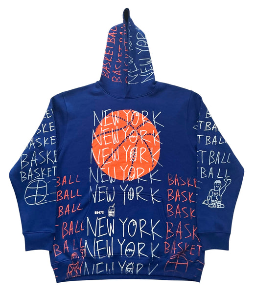 New York Basketball Hoodie (Size 2XL)