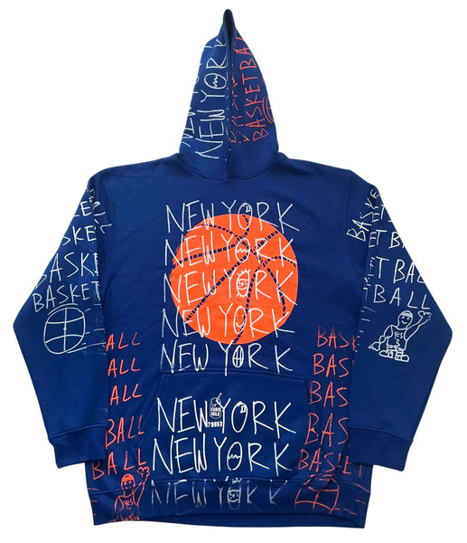 New York Basketball Hoodie (Size 3XL)