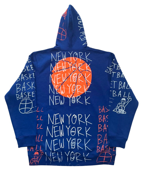 New York Basketball Hoodie (Size 3XL)