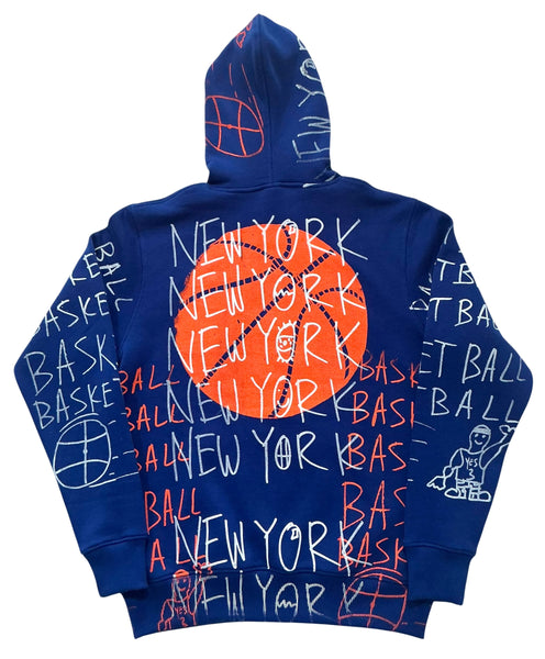 New York Basketball Hoodie (Size XS)