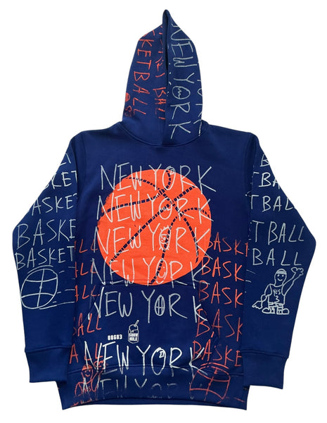 New York Basketball Hoodie (Size Small)