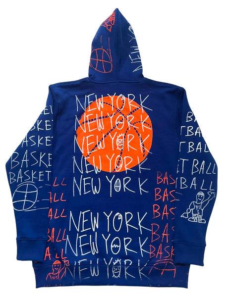 New York Basketball Hoodie (Size XL)