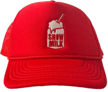 Load image into Gallery viewer, Snow Milk Foam Mesh-Back Trucker Hat
