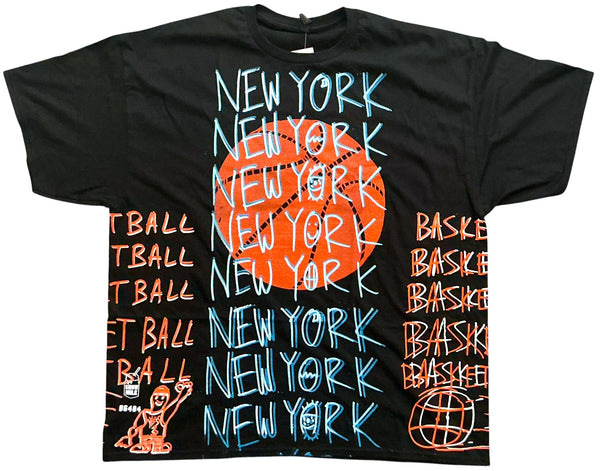 New York Basketball Tee (Size 2XL)