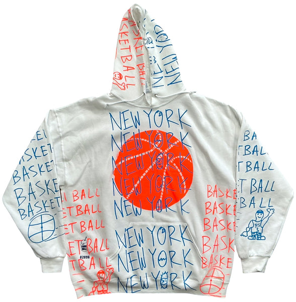 New York Basketball Hoodie (Size 2XL)