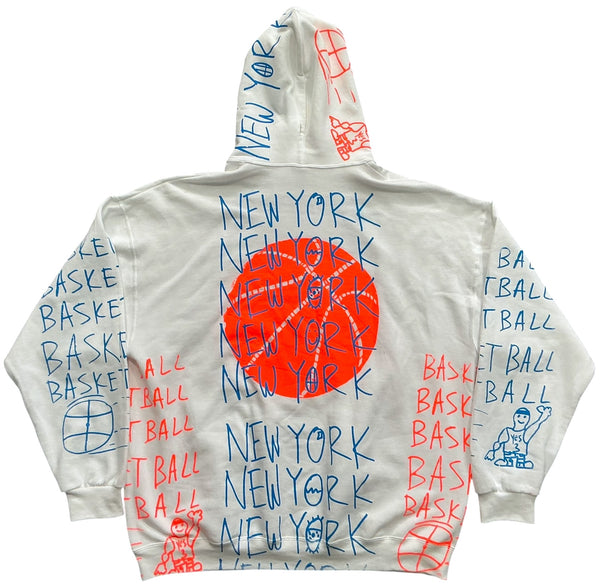 New York Basketball Hoodie (Size 2XL)
