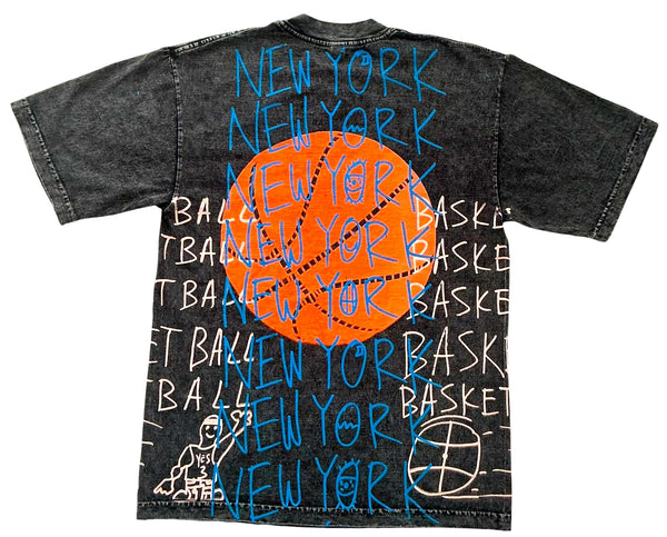 New York New York Basketball 6.5oz Tee (Size Small)