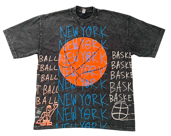 New York New York Basketball 6.5oz Tee (Size XL)
