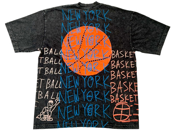 New York New York Basketball 6.5oz Tee (Size XL)