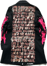 Load image into Gallery viewer, Life Is The Painting You Paint Overcoat (Size XS)
