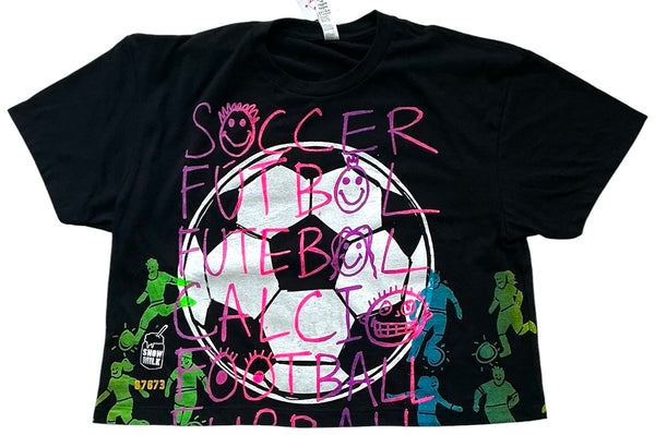 Soccer Crop Top (Size Medium)