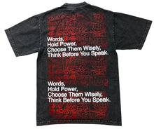 Load image into Gallery viewer, Words Hold Power 6.5oz Tee (Size Small)
