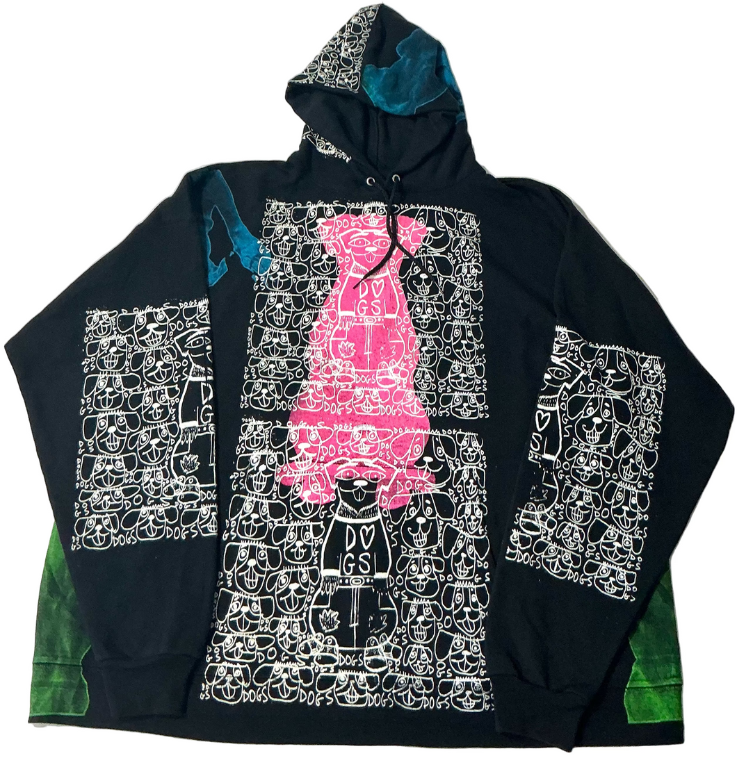 Cats & Dogs Hoodie (Size 2XL)