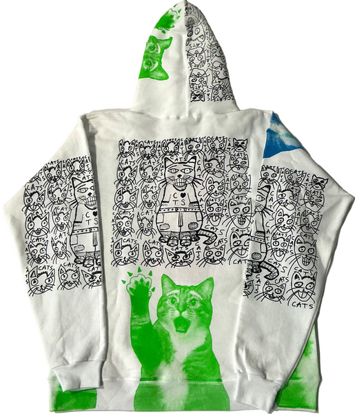 Cats & Dogs Hoodie (Size Medium)