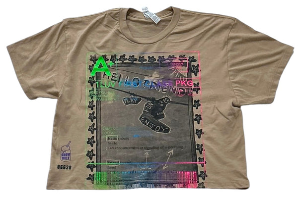 Hello Friend Crop Top (Size Large)