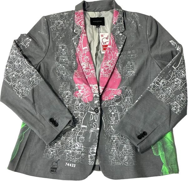 Cats & Dogs Blazer (Women’s Size 18)