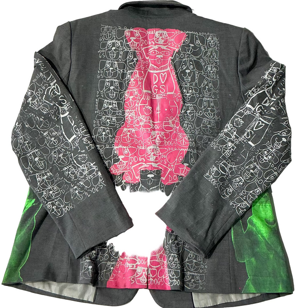Cats & Dogs Blazer (Women’s Size 18)