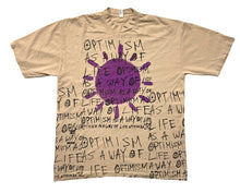 Load image into Gallery viewer, Optimism As A Way of Life 6.5oz Tee (Size Large)

