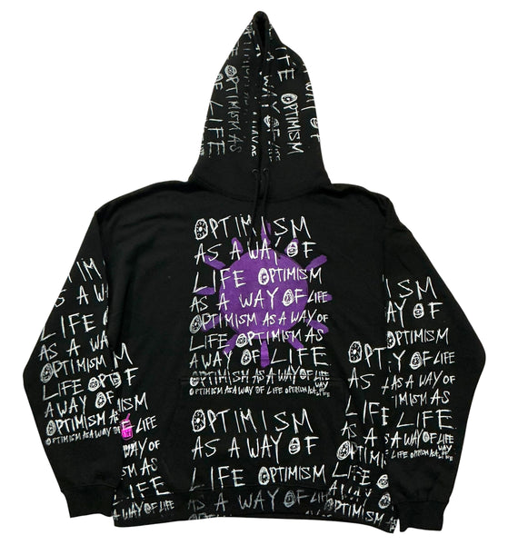 Optimism As A Way Of Life Hoodie (Size 3XL)