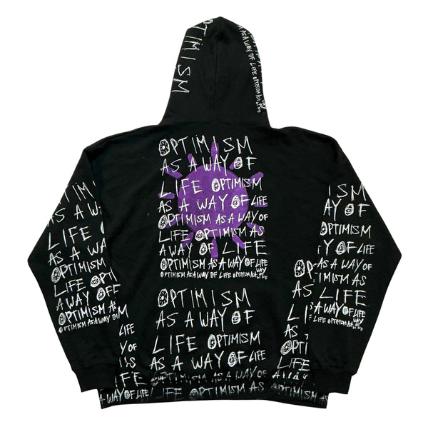 Optimism As A Way Of Life Hoodie (Size 3XL)