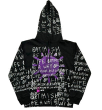 Load image into Gallery viewer, Optimism As A Way Of Life Hoodie (Size Small)
