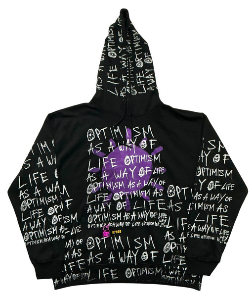 Optimism As A Way Of Life Hoodie (Size XL)