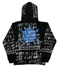Load image into Gallery viewer, Optimism As A Way Of Life Hoodie (Size Small)

